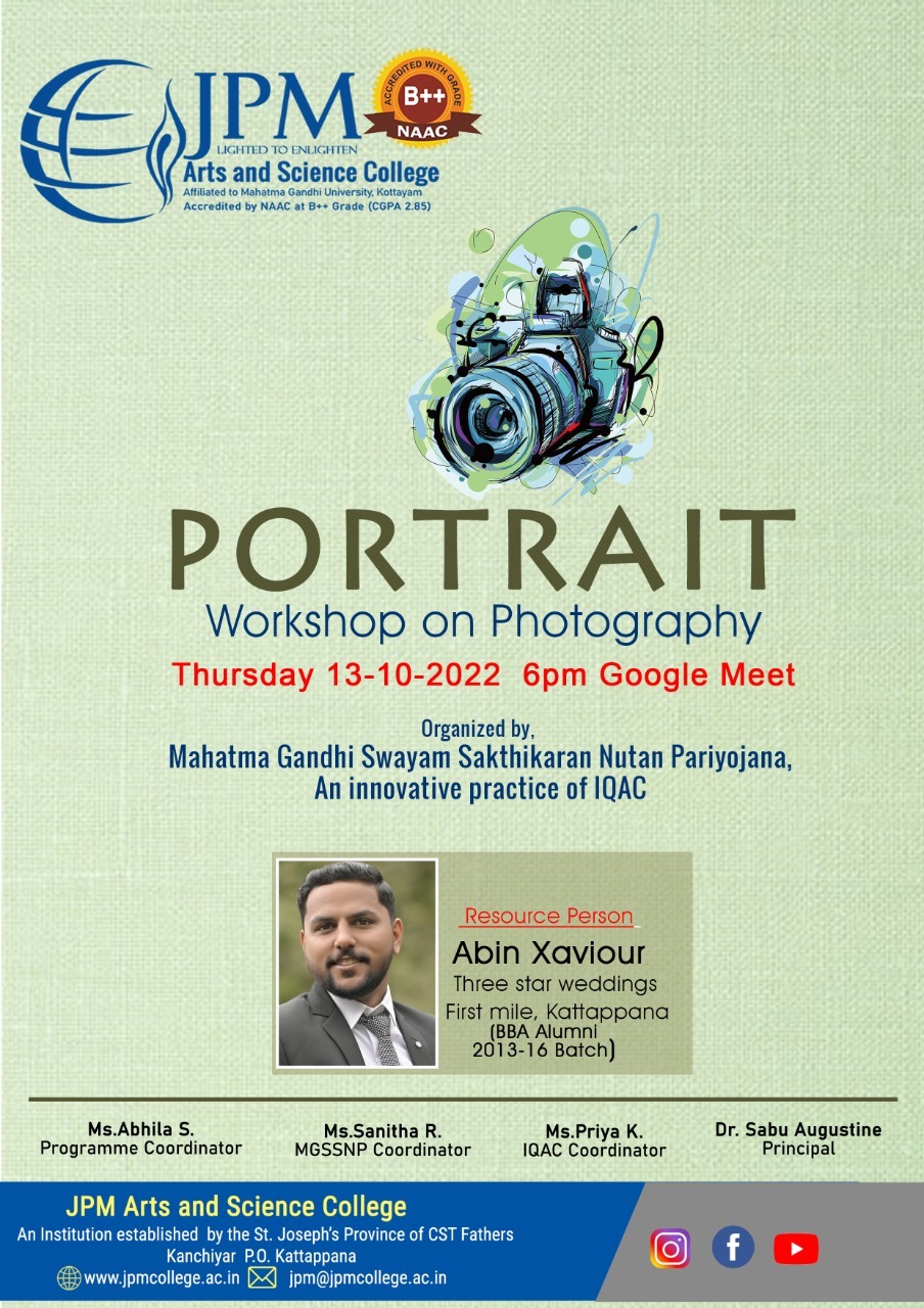 Portrait - Workshop on Photography